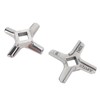 2PCS Meat Grinder Blade Knife Cutter Stainless Steel Easy Replacement