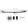 Barn Door Soft Close Mechanism Stainless Steel POM Spring Buffer