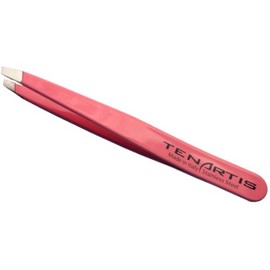 Tenartis 004 Eyebrow Slanted Tweezers in Stainless Steel – Made in Italy rose