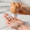 SIFRTOA Cute Bear Travel Bottles Set for Toiletries 3 Pack