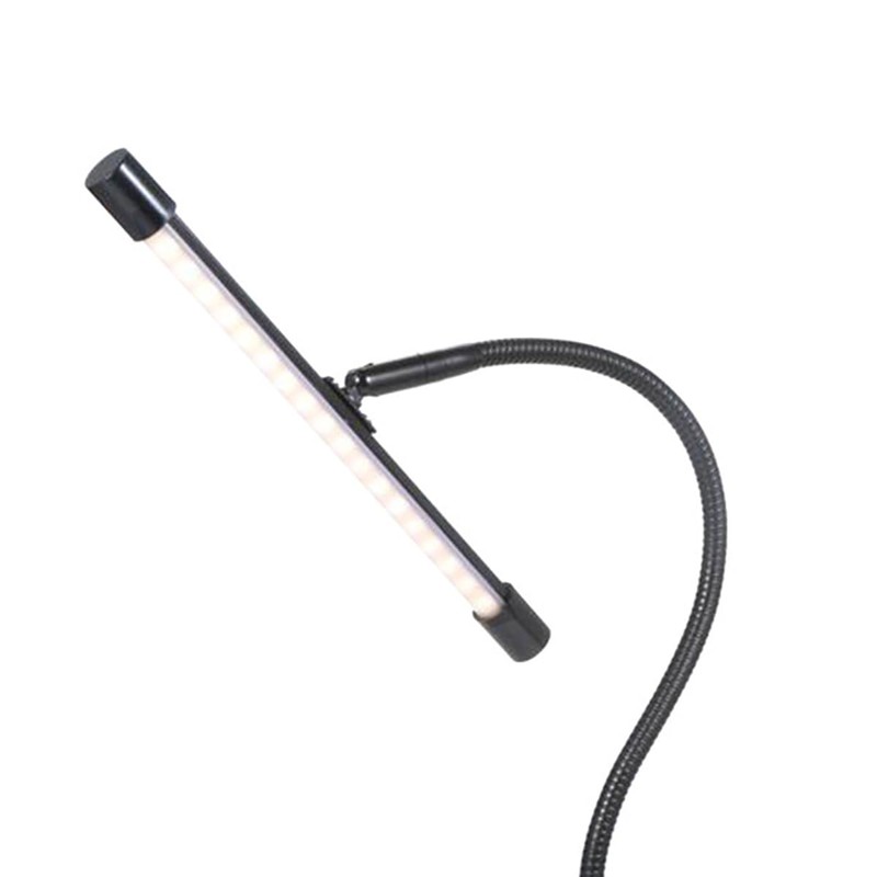 LytLStrox Black Clip-On LED Easel Lamp for Artists,Dimmable with 3