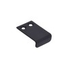 Top Knobs TK101BLK Additions Collection 1" Tab Pull, Flat Black