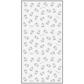Skater VS3-A Leisure Sheet, For 2 People, 35.4 x 70.9 inches (90 x 180 cm), L Size, Miffy, Monotone, 1 Tatami Mat