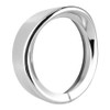 7in Silver Headlight Trim Ring Motorcycle Light for Touring Road