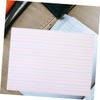 CAXUSD 30Pcs Dry Erase Sentence Strips for Teachers Ruled Cardstock