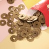 Quesuc 50pcs Lucky Coins I-Ching Coins for Health and Prosperity