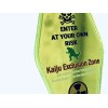 Kaiju Godzilla Exclusion Zone Key Tag