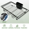 KUK Dish Drying Rack in Sink, Expandable Stainless Steel Over