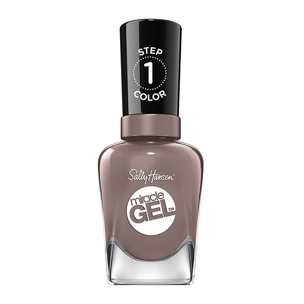 Sally Hansen Miracle Gel Nail Polish, 700 To The Taupe, Pack of 1