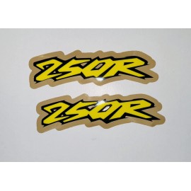 HONDA  CR250 SWINGARM THICK 21 mil GLOSS DECALS GRAPHICS VINTAGE MOTOCROSS