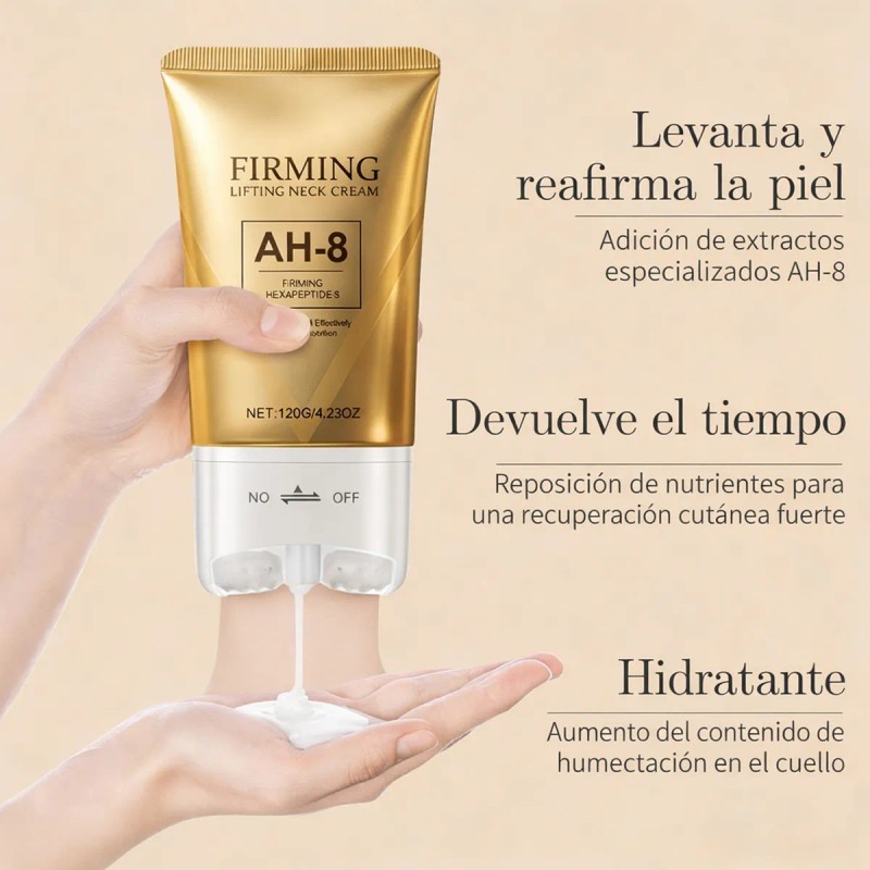 Crema Reafirmante Cuello Rulos Hidratante 120