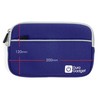 DURAGADGET Blue Soft Protective Neoprene Zip Pouch - Compatible with
