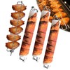 Chicken Wing BBQ Fork 4 Pack, Wing Rails for Grilling
