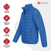 Höhenhorn Balmhorn Men's Jacket Transition Jacket Quilted Jacket with Hood,