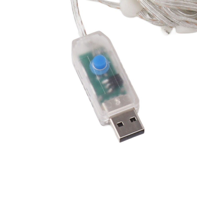 LED Globe String Light USB Powered Remote Control 16 Color