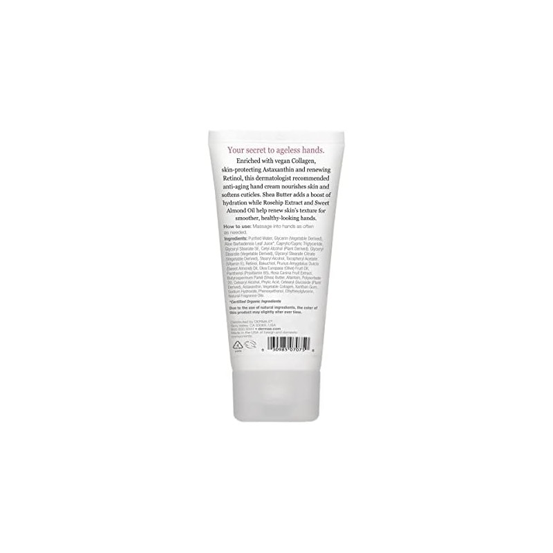 Derma-e Protecting Shea Hand And Cuticle Cream - Rosehip And