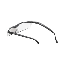 Hazuki Magnifier Magnification Magnifier with Limited Magnification Replacement Warranty, Cool, 1.32x, Clear Lens, Black Gray, Magnifier, Magnifier, Magnifier, Glasses-type, Glasses-type, Glasses