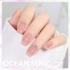 GAOY- Esmalte de uñas en gel Jelly Nude, esmalte en