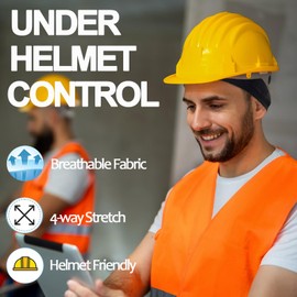 4PCS Cooling Skull Caps for Men, Hard Hat Liner Helmet Liner Cycling Cap Running Beanie Motorcycle Sweat Wicking Head Wrap Women