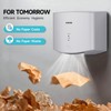 AIKE Air Wiper Compact Hand Dryer 110V 1400W Silver (with