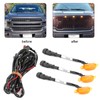 3pcs Car Grille Light with Harness High Brightness Fit for