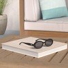 SOJOS Small Retro Oval Polarized Sunglasses for Women Men 90s