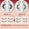 Higu clace Magnetic Eyelashes with Applicator 2 Pairs Magnetic Eyelashes
