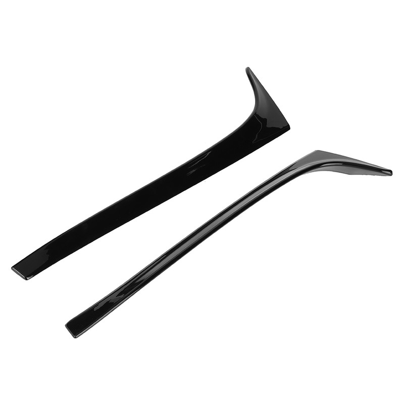 2pcs ABS Car Rear Window Side Wing Spoiler Fits for