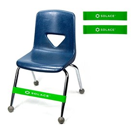 Chair Bands for Kids with Fidgety Feet - Kick Bands Fidget Band - Flexible Seating Alternative - Chair Bands for Classroom Chairs and Desks - Sensory Students ADHD (2-Pack)
