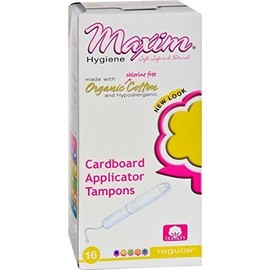 MAXIM HYGIENE PRODUCTS TAMPON W/APPL,REG, 16 CT