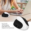 Left Hand Vertical Mouse 2.4G Wireless Vertical Ergonomic Mouse Rechargeable