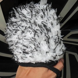 Itisyou Wheel Mitt, Wash Mitt, Micro Mitt, Microfiber Car Wash Brush, Lint Free, Scratch Resistant, Hand Wash, Dirt Remover, Car Wash Gloves, Car Wash Accessories, Set of 2