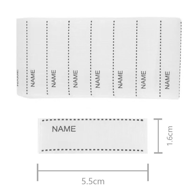 Name Sealing Cloth Name Sealing Iron Iron Sewing Patch Writing