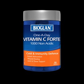 Bioglan Vitamin C Forte Nonacidic 1000Mg 50 Tablets
