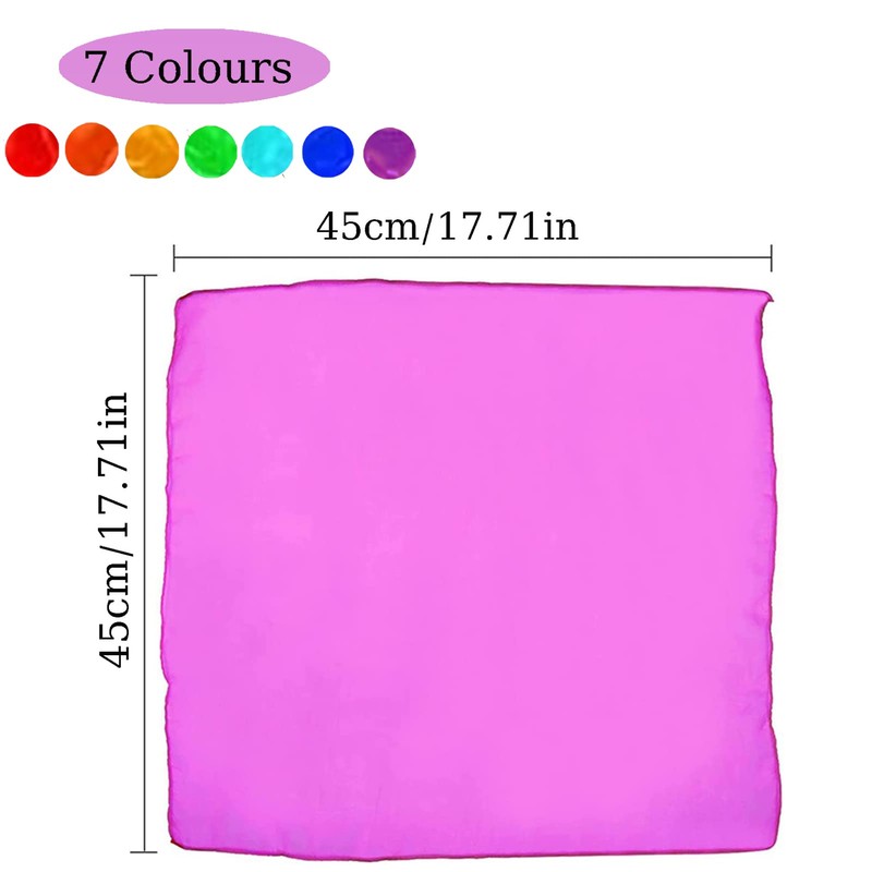 Probuk Pack of 7 Dance Cloths 45 x 45 cm