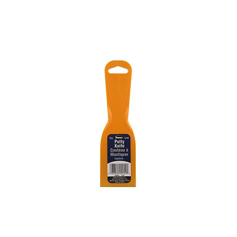 Homax Putty Knife, Yellow, 2", Drywall Knife
