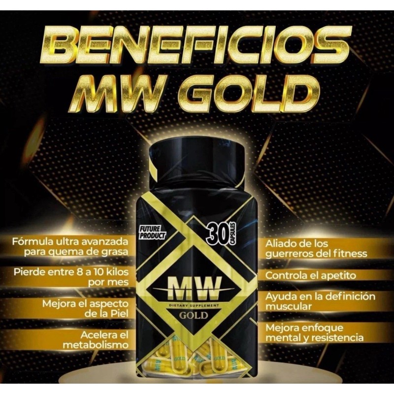 MW GOLD CÁPSULAS