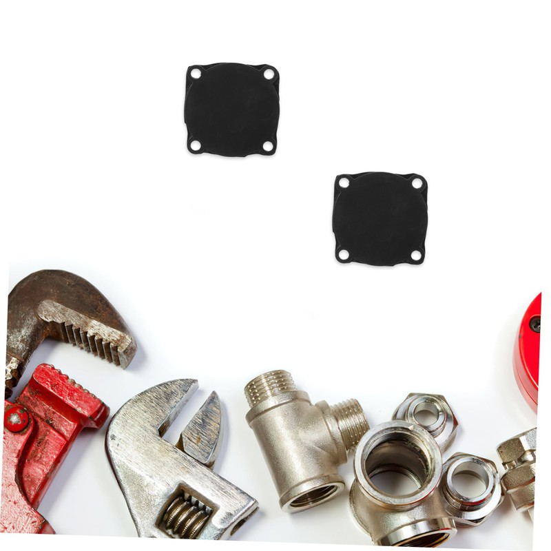 KONTONTY 2Pcs Rubber Gaskets for Air Compressor Switch Durable Turtle