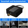 Padlock Fingerprint, Anweller Padlock, Weatherproof Padlock with Protective Case, Fingerprint