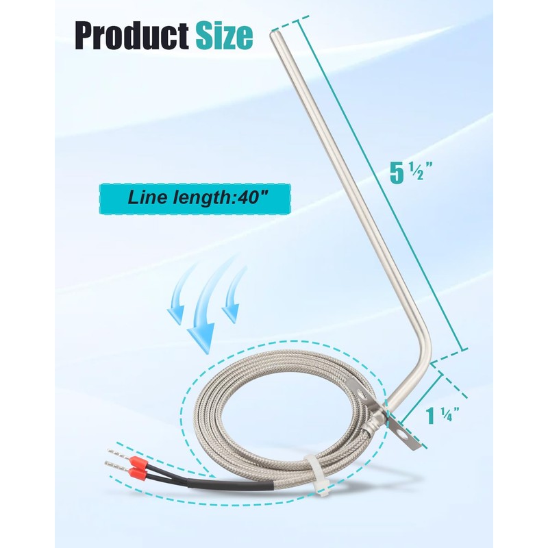 Temperature Probe Fits for Even Embers & Trail Embers SMK8028AS/ASO