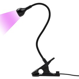 Hsthe Sea USB LED Nail Lamp, UV Lamp for Curing Resin, Flexible Gooseneck LED Lamp for Curing Nail Glue, Black