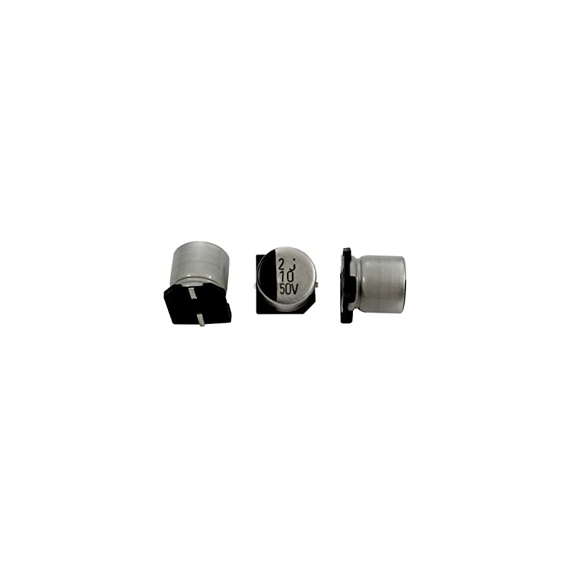 Elko Capacitor 20x Radial 10µF 50V SMD Electrolytic Capacitor up
