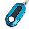 iJDMTOY Exact Fit Gloss Metallic Blue Smart Remote Key Fob