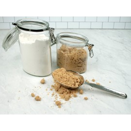 RSVP International Endurance Oval Measuring Scoop, 1/2 cup, Stainless Steel