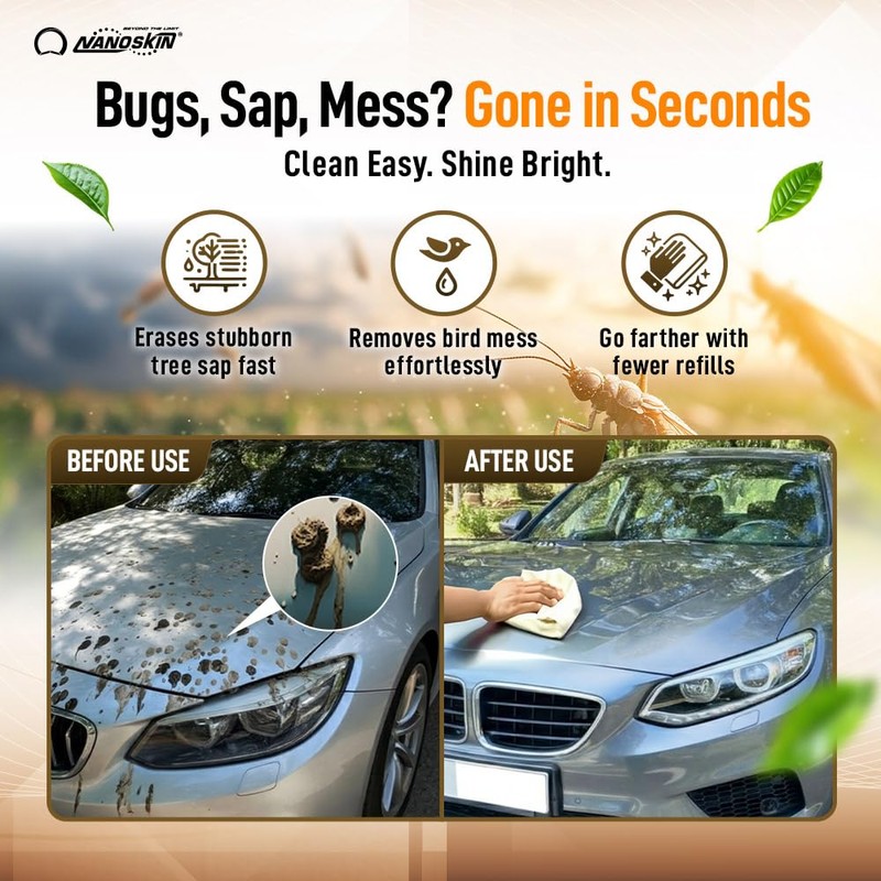 Nanoskin Bug Remover 1 Gallon – Exterior Cleaner & Degreaser