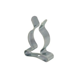 Merriway BH05862 (25 Pcs) Tool Storage Clip Spring Steel Bright Zinc Plated, 19mm (3/4 inch) - Pack of 25 Pieces