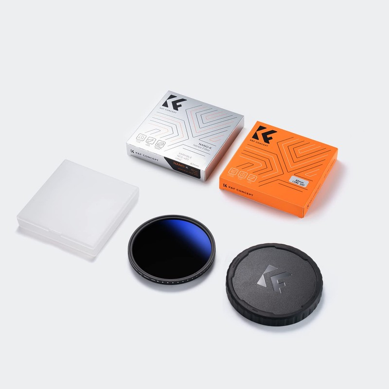 K&F Concept 67mm Variable ND2-400 Filter With Cap, K Pro