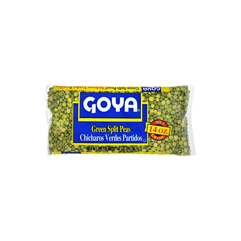Goya Dry Green Split Peas, 14 oz