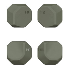 Skull & Co. Back Button Enhancement Set for ROG Ally X, Improvement Button Protection Kit for ROG Ally X - OD Green, 4pcs
