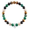 Thomas Sabo Bracelet for Charms Brown, Green, White X0217-947-7, Silver